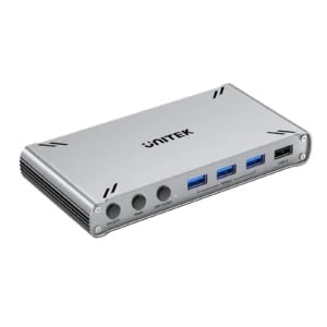 UNITEK D1118AGY01-EU USB-C 10Gbps HDMI KVM Switch
