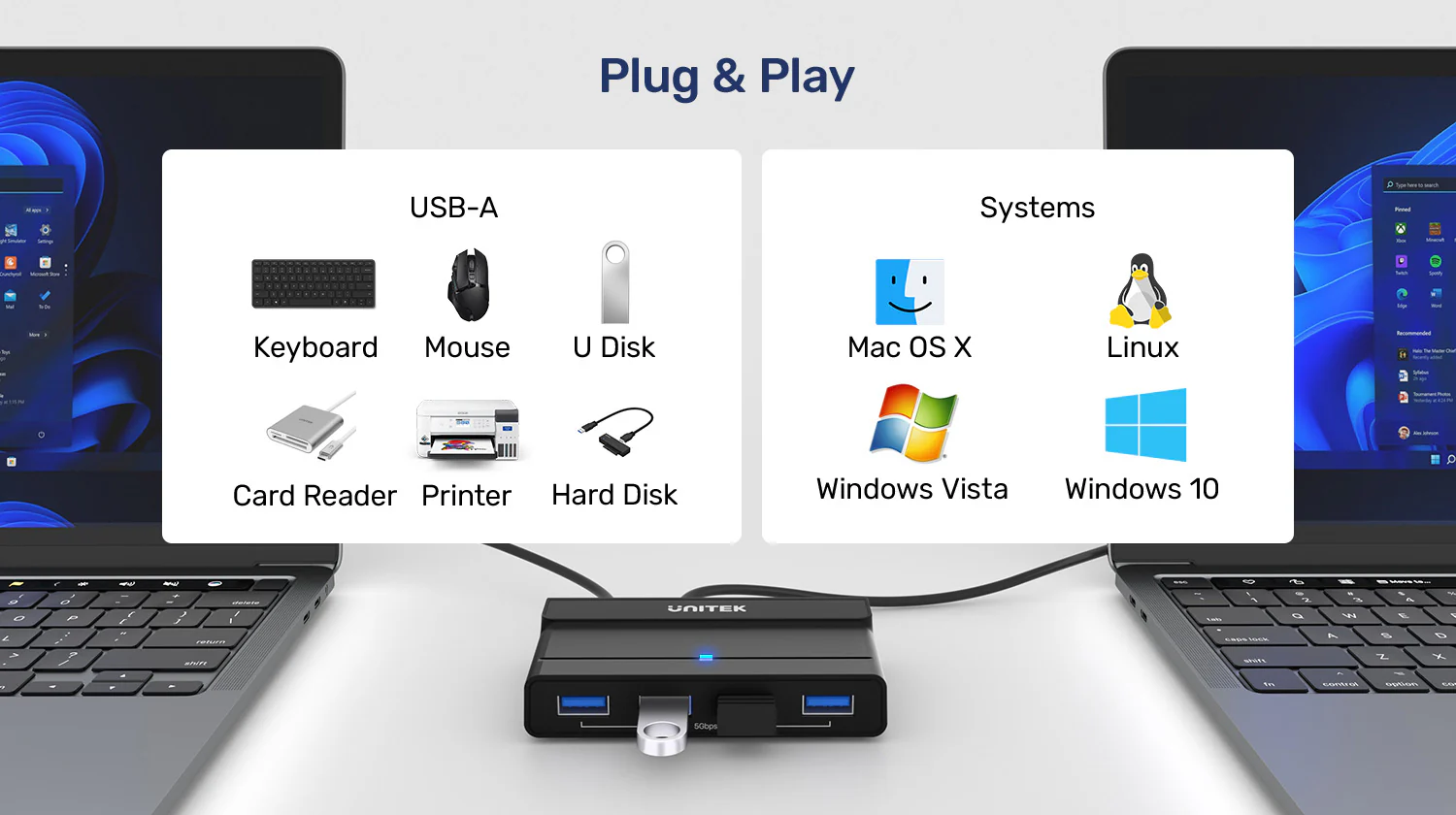 UNITEK USB 3.0 Switch Selector, 2-PC 4-Port KVM Switcher, 5Gbps Hub to Share Keyboard, Mouse, Printer Buy UNITEK USB 3.0 Switch Selector, 2-PC 4-Port KVM Switcher, 5Gbps Hub to Share Keyboard, Mouse, Printer Online in Pakistan - UGREEN PK