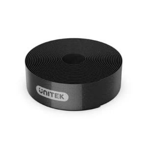 UNITEK OT142BK Reusable Hook & Loop Cable Management Ties