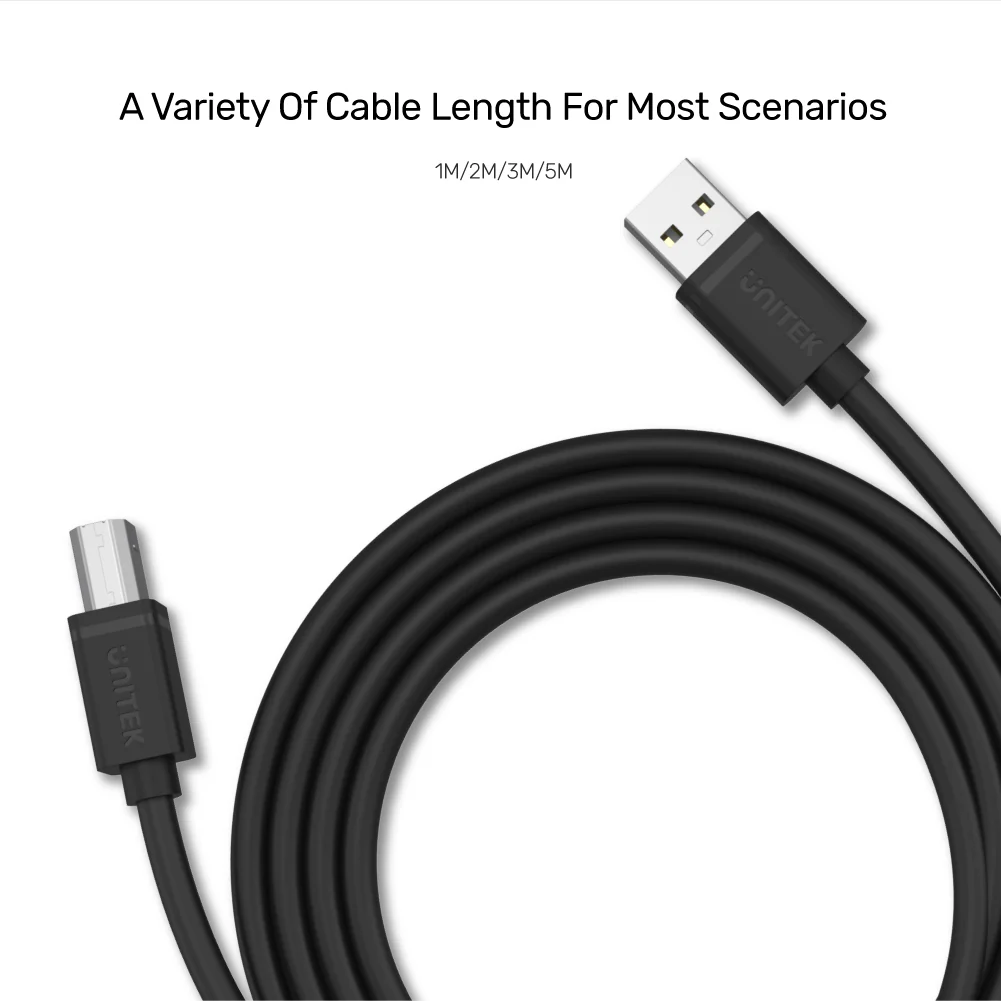 Buy UNITEK USB 2.0 A Male to B Male Printer Cable for Printers, Scanners, Hard Drives Online in Pakistan - UGREEN PK