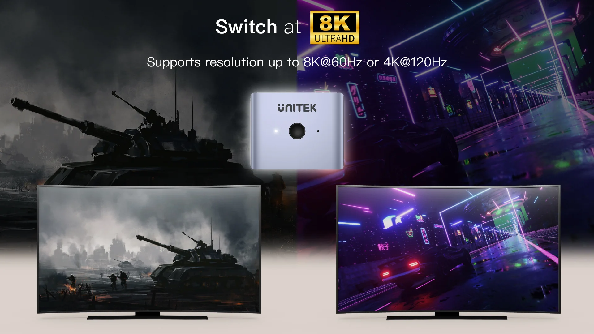 UNITEK 8K HDMI 2.1 Bidirectional Switch 2-In-1 And 1-In-2 8K@60Hz 4K@120Hz Manual Switcher/Splitter for Gaming Consoles Buy UNITEK 8K HDMI 2.1 Bidirectional Switch 2-In-1 And 1-In-2 8K@60Hz 4K@120Hz Manual Switcher/Splitter for Gaming Consoles Online in Pakistan - UGREEN PK