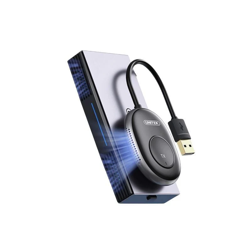Buy UNITEK USB to HDMI+VGA Wireless Screen Projector Dongle 50 Meter Range 1080P@60Hz Online in Pakistan - UGREEN PK