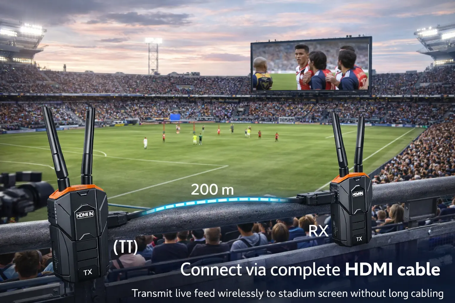 Buy UNITEK Wireless HDMI Receiver Only 1080P@60Hz for UNITEK V176A System Online in Pakistan - UGREEN PK