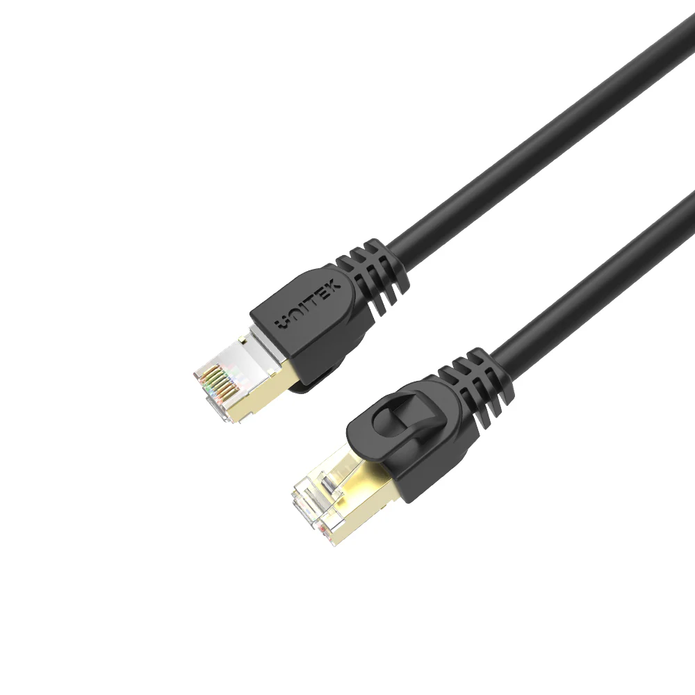 Buy UNITEK Cat 7 SFTP Ethernet Cable 10Gbps, 600MHz, Double Shielded, Gold Plated RJ45, PoE Compatible Online in Pakistan - UGREEN PK