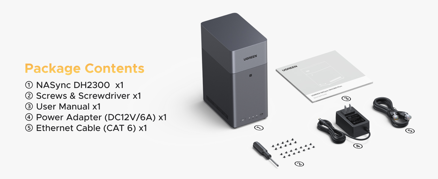UGREEN 95087ย NASync DH2300 2-Bay Desktop NASย โ Entry-Level Network Attached Storage, Support 64TB Capacity (Diskless) Buy UGREEN 95087ย NASync DH2300 2-Bay Desktop NASย โ Entry-Level Network Attached Storage, Support 64TB Capacity (Diskless) Online in Pakistan - UGREEN PK