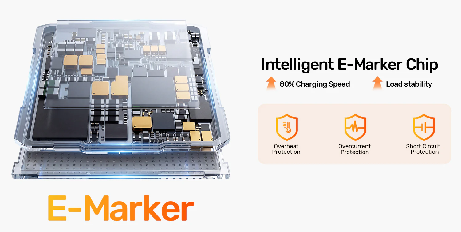 UNITEK USB4 Keychain Cable, 240W PD3.1 Fast Charging (0.13 Meter) 40Gbps Data Transfer, 8K@60Hz Video Thunderbolt 4 Compatible UNITEK USB4 Keychain Cable, 240W PD3.1 Fast Charging (0.13 Meter) 40Gbps Data Transfer, 8K@60Hz Video Thunderbolt 4 Compatible