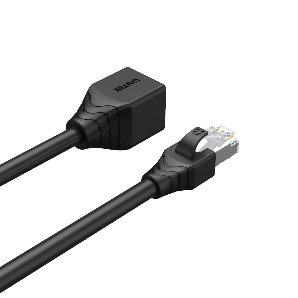 UNITEK Cat 6 STP RJ45 Ethernet Extension Cable (2 Meter) 1 Gbps 250MHz Shielded Twisted Pair, Gold-Plated Connector