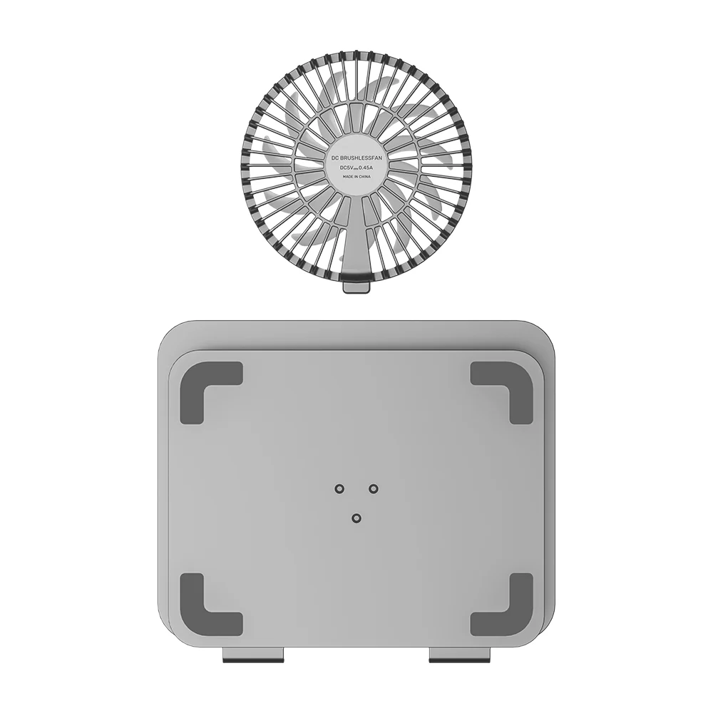 UNITEK OT1098AGY01 Adjustable Laptop Stand with Detachable Cooling Fan