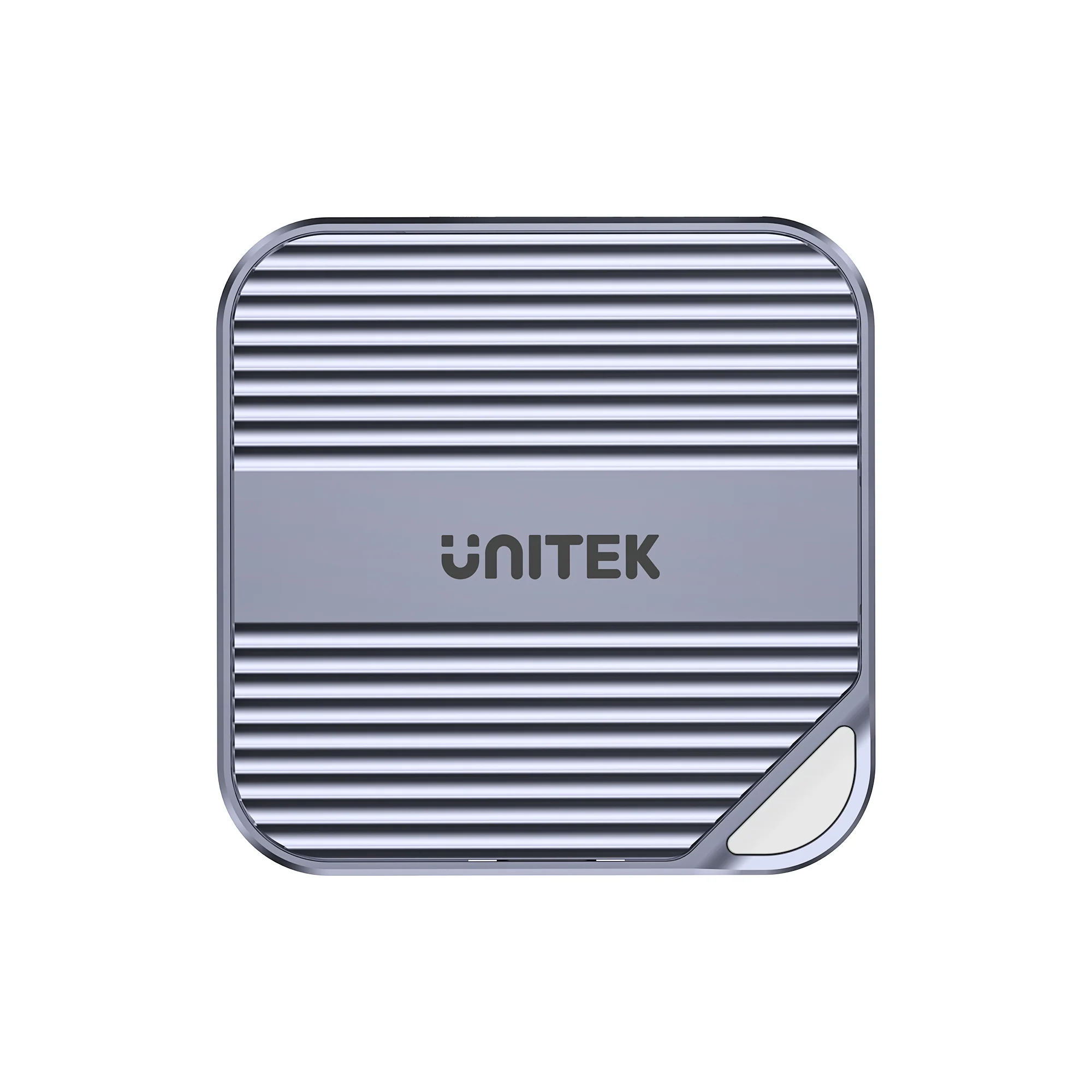 UNITEK Magnetic M.2 2230 NVMe SSD Enclosure, 10Gbps USB-C, 100W PD Pass-Through, MagSafe Compatible for iPhone 17/16/15