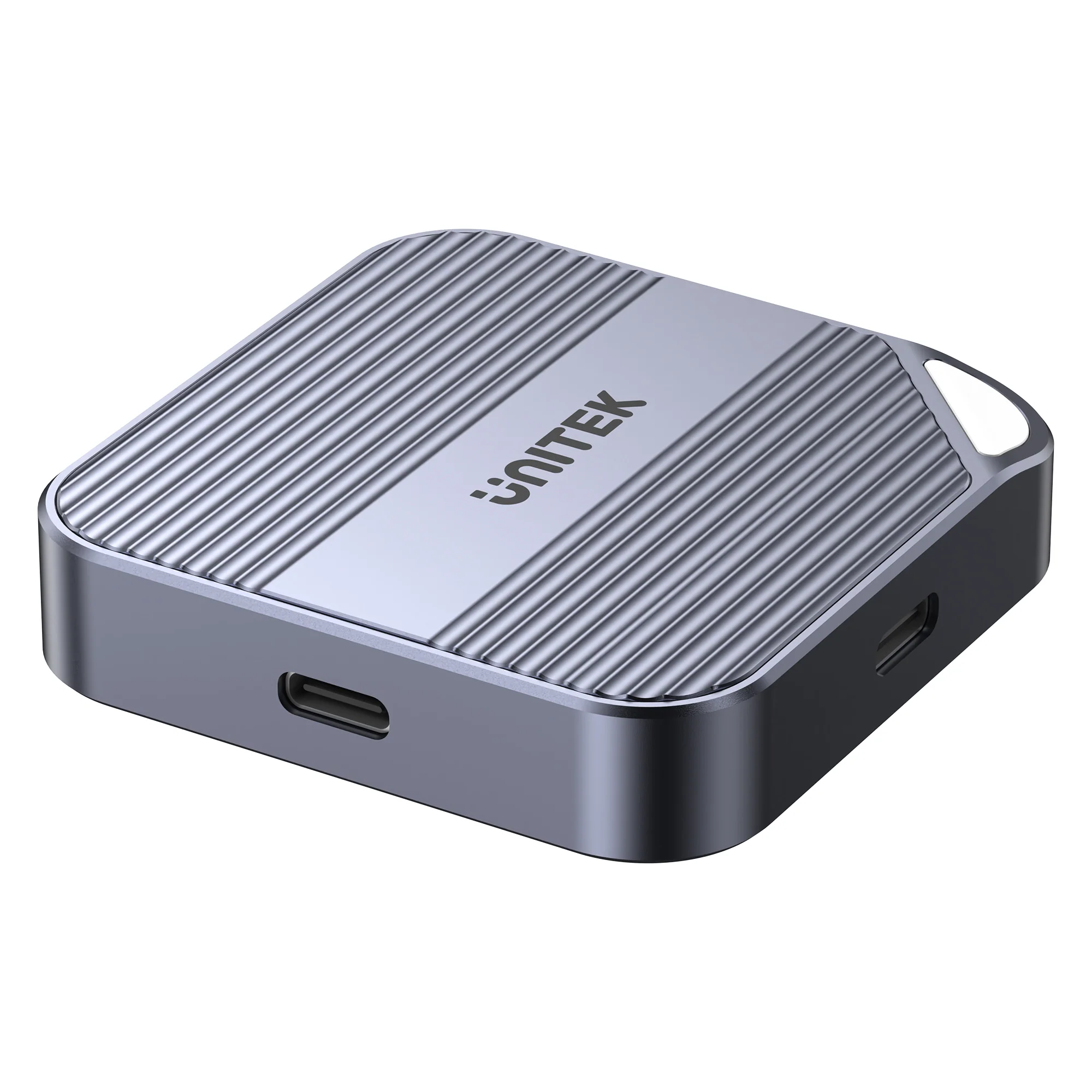 UNITEK Magnetic M.2 2230 NVMe SSD Enclosure, 10Gbps USB-C, 100W PD Pass-Through, MagSafe Compatible for iPhone 17/16/15