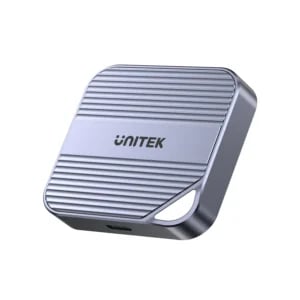 UNITEK Magnetic M.2 2230 NVMe SSD Enclosure, 10Gbps USB-C, 100W PD Pass-Through, MagSafe Compatible for iPhone 17/16/15