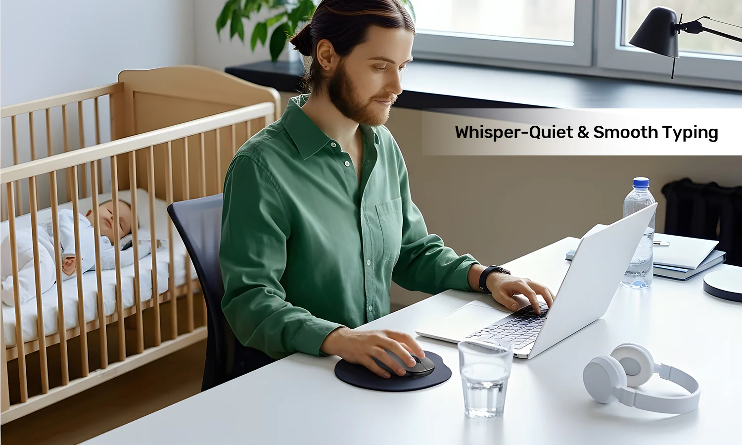 UNITEK SlimTrack 2.4GHz Wireless Optical Mouse (Gray)1600 DPI Precision, Slim Ergonomic Design with Multi-Functional Scroll Wheel UNITEK SlimTrack 2.4GHz Wireless Optical Mouse (Gray)1600 DPI Precision, Slim Ergonomic Design with Multi-Functional Scroll Wheel