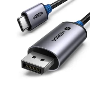 UGREEN 25839 USB C to DisplayPort 1.4 Cable 8K@60Hz 4K@240Hz Unidirectional Thunderbolt 4/3 to DisplayPort Cord, 32.4Gbps HDR DSC MST