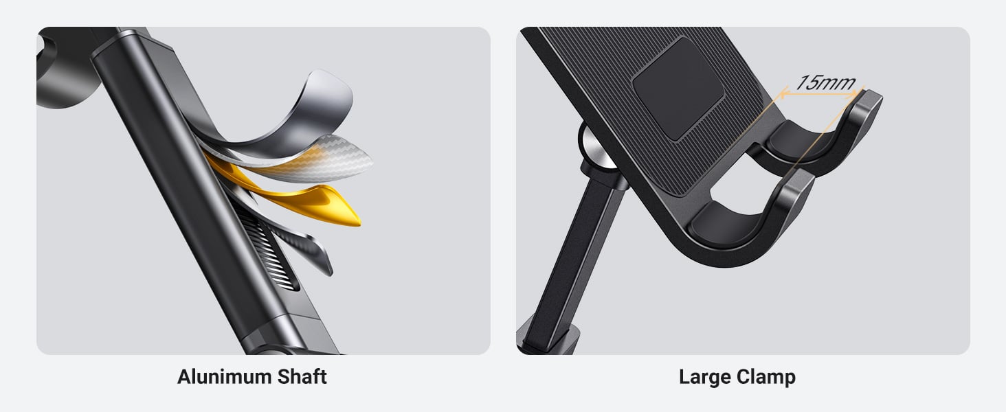 UGREEN 35152 Cell Phone Stand 360° Rotation Multi-Angle Adjustable Foldable Holder for Desk Compatible with iPhone 17/16/15 Pro Max Buy UGREEN 35152 Cell Phone Stand 360° Rotation Multi-Angle Adjustable Foldable Holder for Desk Compatible with iPhone 17/16/15 Pro Max Online in Pakistan - UGREEN PK