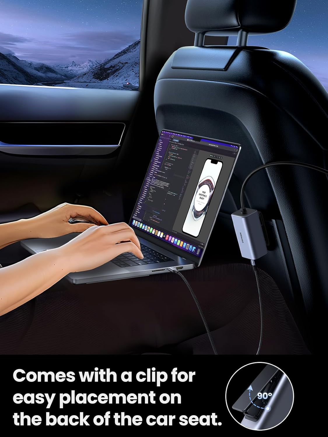 Buy UGREEN 35571 150W USB C Car Charger 4-Port USB Multi Port Charger Compatible with iPhone 17/16/15 Pro Max, iPad Pro, MacBook Pro, Laptop Online in Pakistan - UGREEN PK