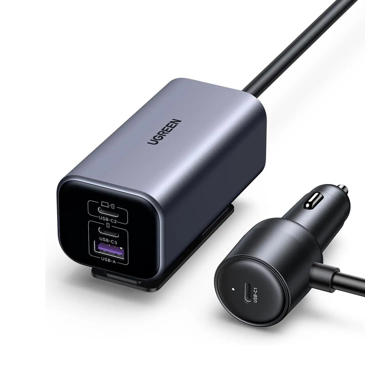 Buy UGREEN 35571 150W USB C Car Charger 4-Port USB Multi Port Charger Compatible with iPhone 17/16/15 Pro Max, iPad Pro, MacBook Pro, Laptop Online in Pakistan - UGREEN PK