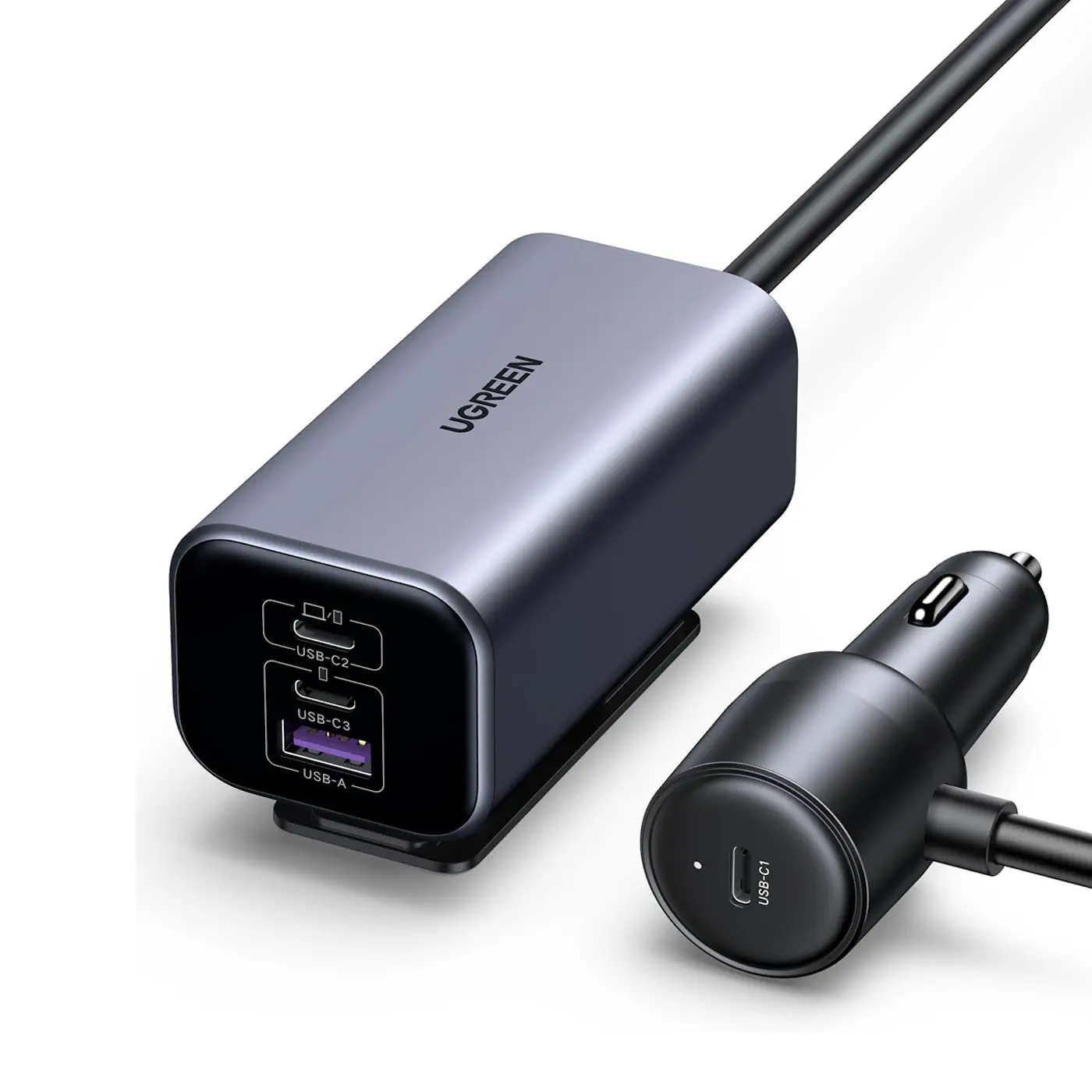 Buy UGREEN 35571 150W USB C Car Charger 4-Port USB Multi Port Charger Compatible with iPhone 17/16/15 Pro Max, iPad Pro, MacBook Pro, Laptop Online in Pakistan - UGREEN PK