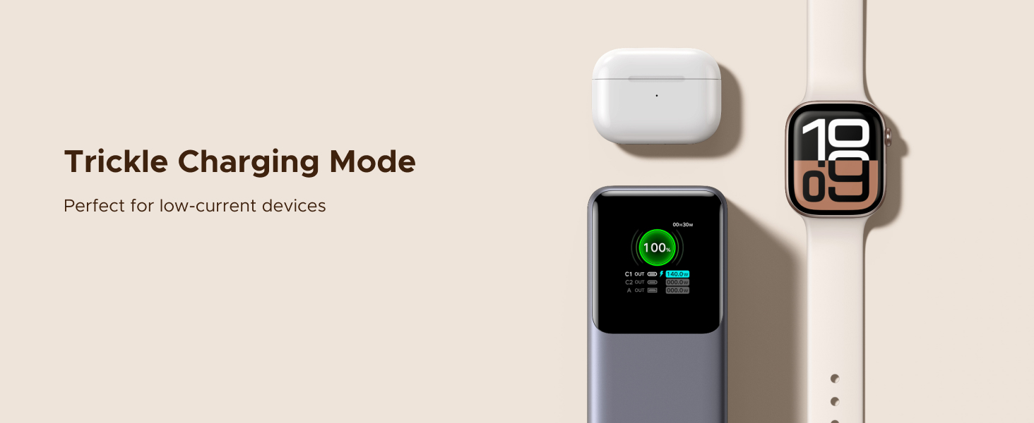 UGREEN 55992 Nexode 165W Power Bank 20000mAh Built-in Retractable USB-C Cable for MacBook Pro/Air, iPad, iPhone 17/16, Samsung Galaxy S26/S25 UGREEN 55992 Nexode 165W Power Bank 20000mAh Built-in Retractable USB-C Cable for MacBook Pro/Air, iPad, iPhone 17/16, Samsung Galaxy S26/S25