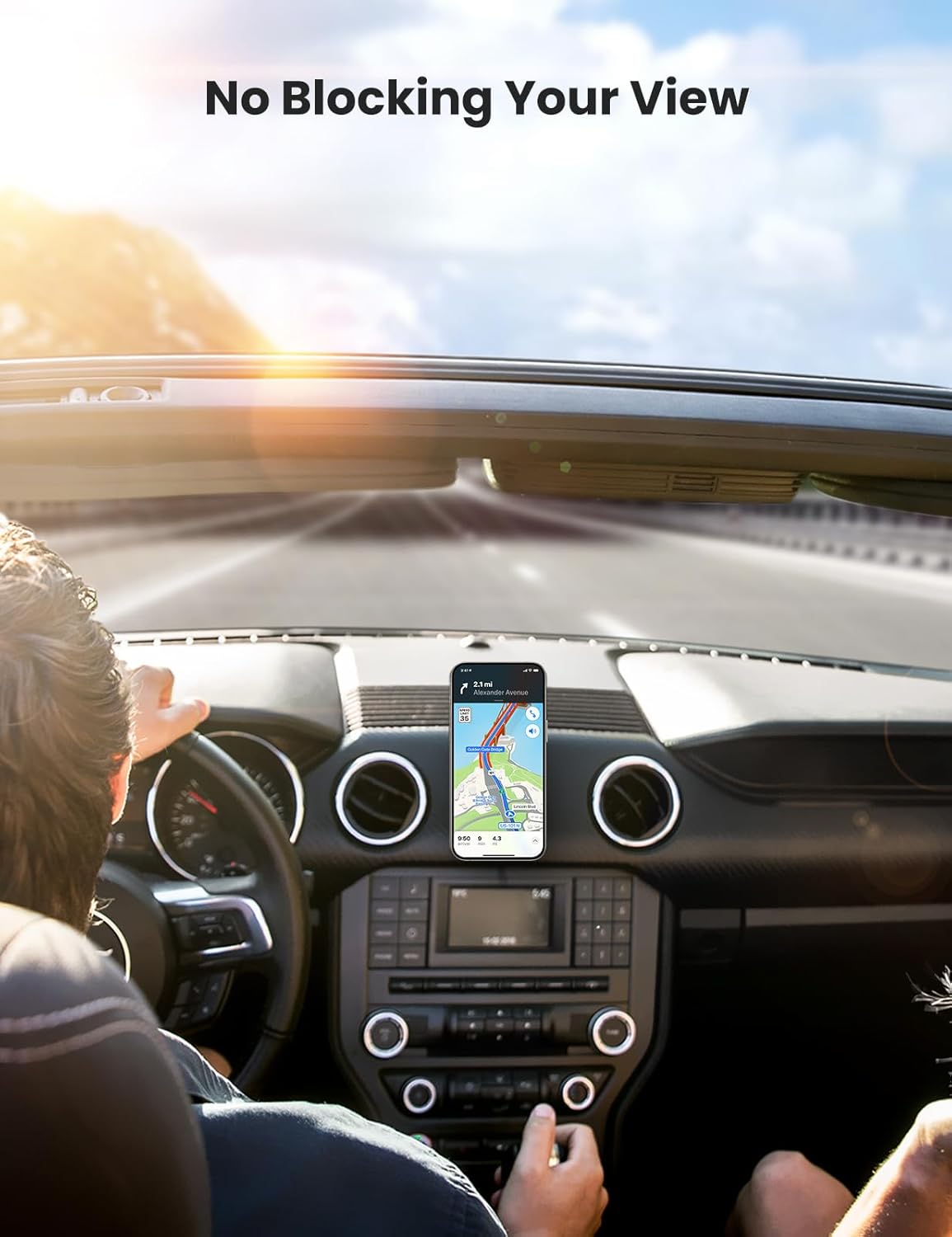 Buy UGREEN 80785 Magnetic Phone Car Mount 360° Adjustable Dashboard Holder for iPhone 17/16/15 Pro Max Online in Pakistan - UGREEN PK