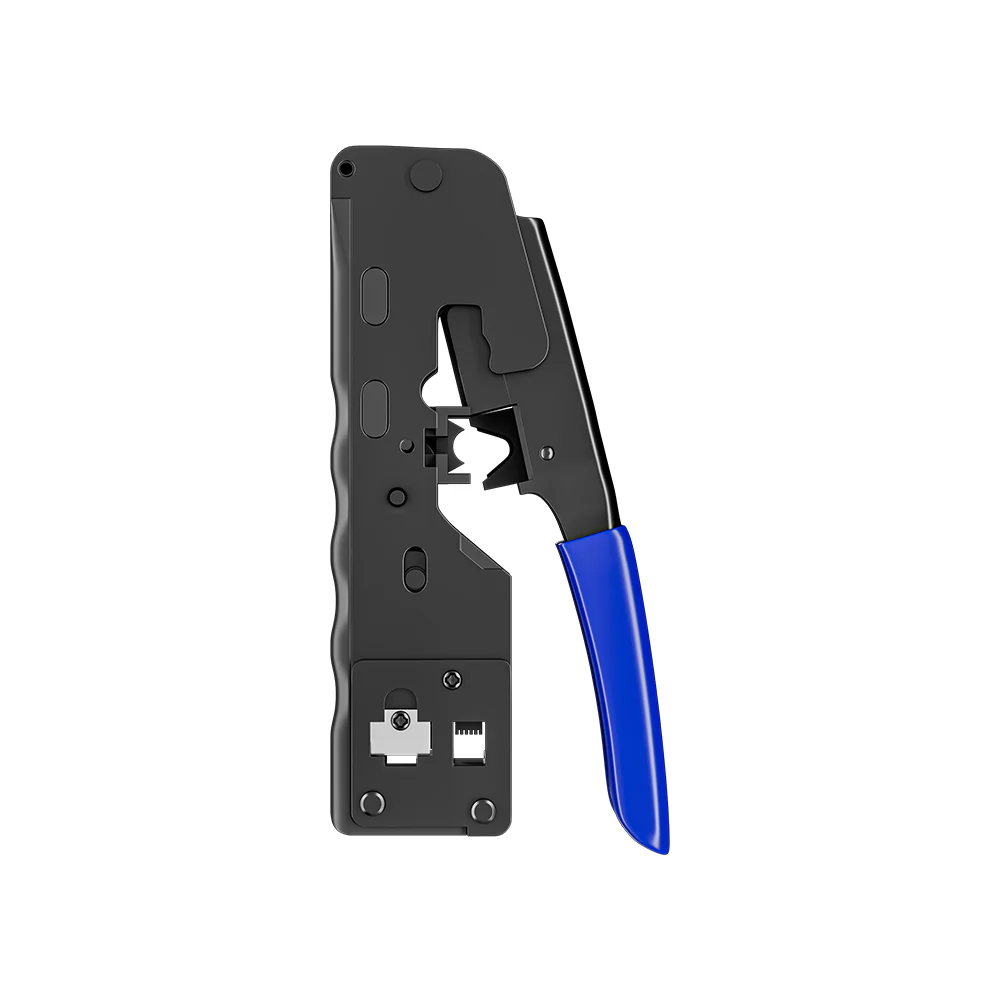 UNITEK Multi-Function Network Cable Crimping Tool, 8P/6P Crimper for RJ45 RJ11 Connectors, Cat7 Binder Clip Shielding