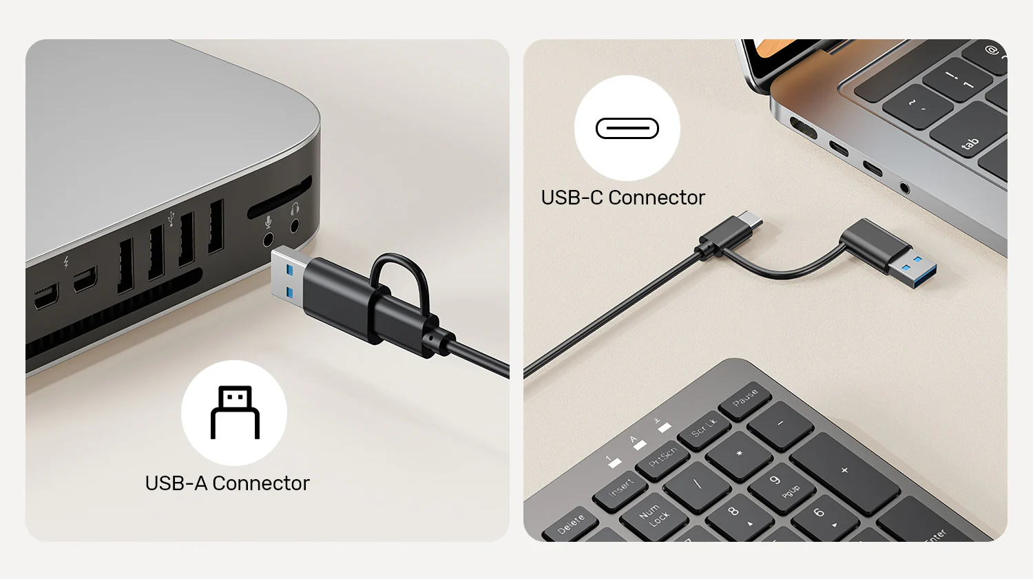 UNITEK SlimTap Ultra Light Wired Keyboard, 99 Keys, Ultra-Slim 17.15mm Profile, Silent Scissor-Switch Keys UNITEK SlimTap Ultra Light Wired Keyboard, 99 Keys, Ultra-Slim 17.15mm Profile, Silent Scissor-Switch Keys