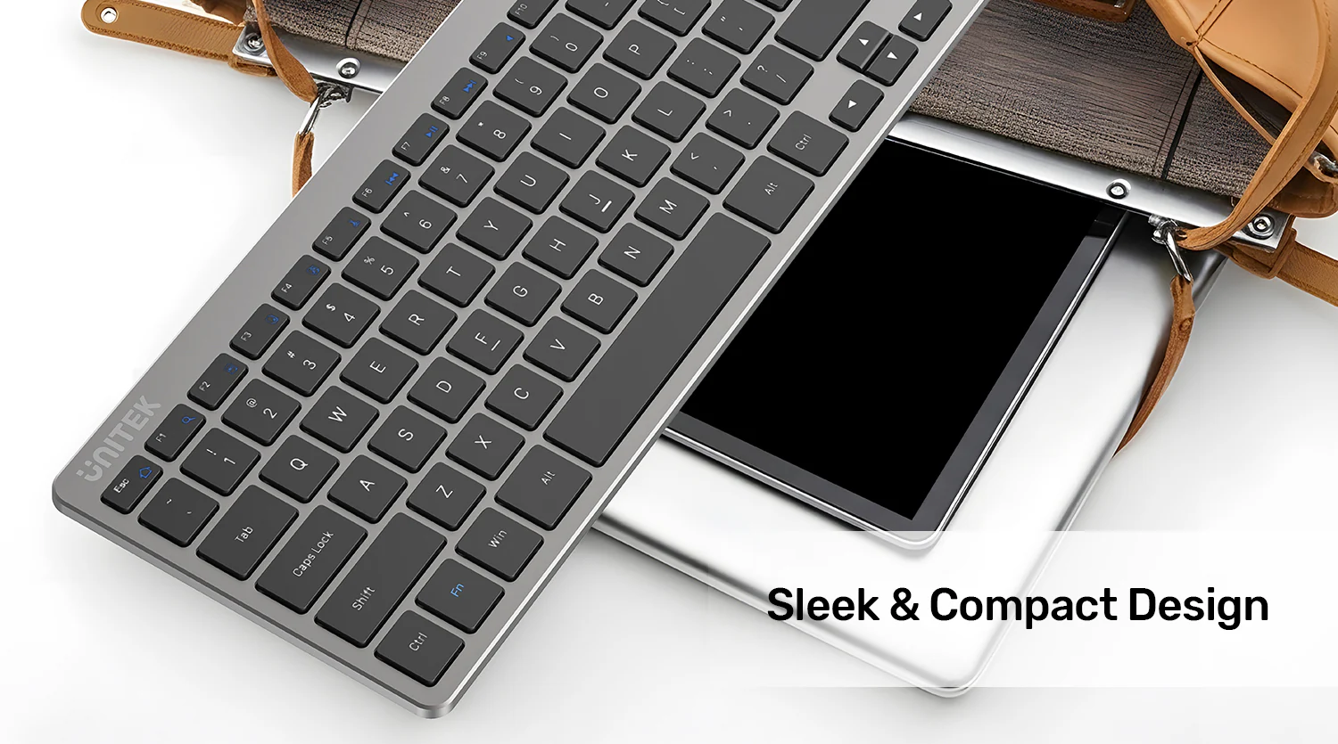 UNITEK SlimTap Ultra Light Wired Keyboard, 99 Keys, Ultra-Slim 17.15mm Profile, Silent Scissor-Switch Keys UNITEK SlimTap Ultra Light Wired Keyboard, 99 Keys, Ultra-Slim 17.15mm Profile, Silent Scissor-Switch Keys