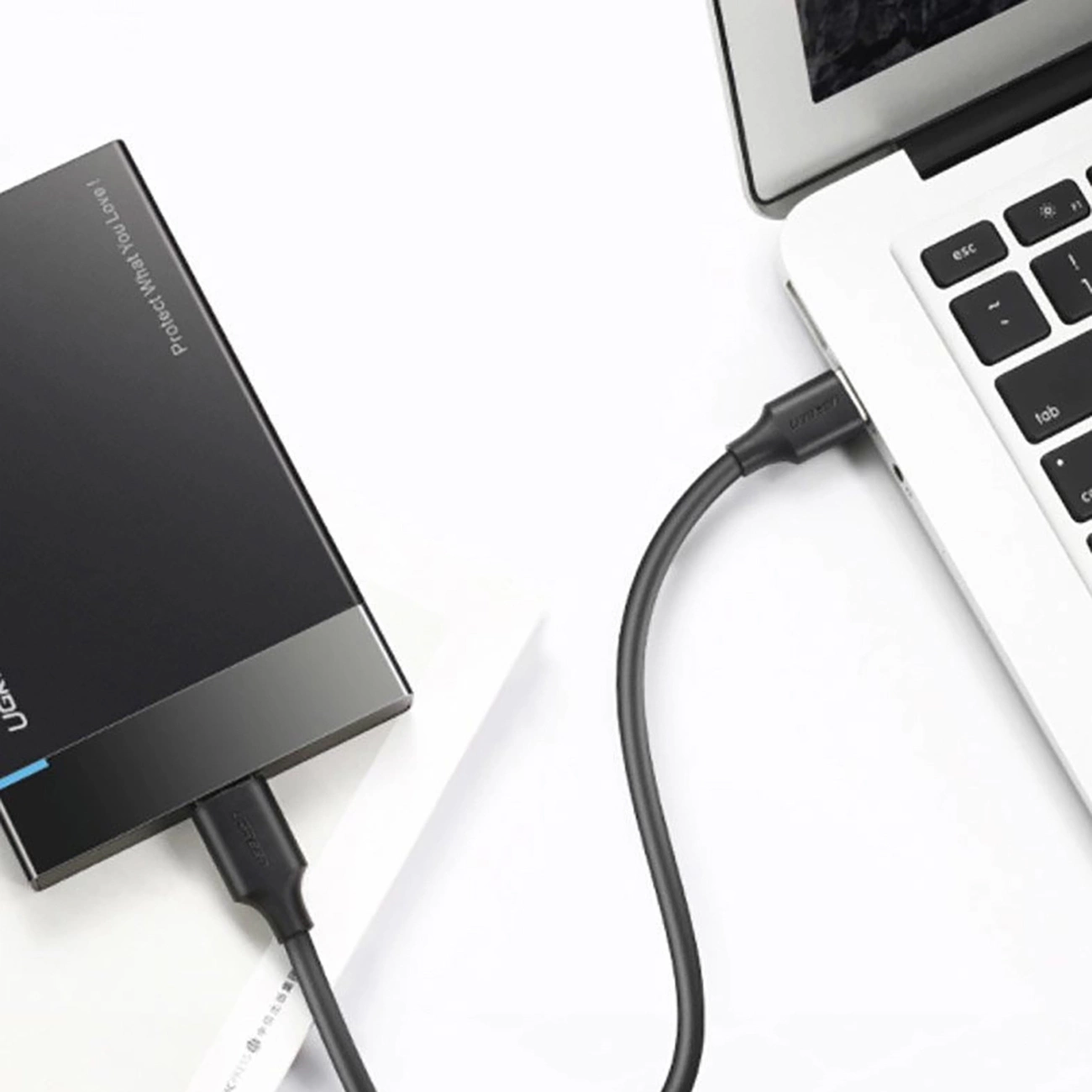 Buy UGREEN 20883 USB 3.0 Type-A Male to USB-C Male Fast Charging Cable (1.5 Meter) 5Gbps SuperSpeed Data Sync Cord & 3A/15W Intelligent Power Delivery for Laptops, Android Smartphones, and Hard Drive Enclosures Online in Pakistan - UGREEN PK