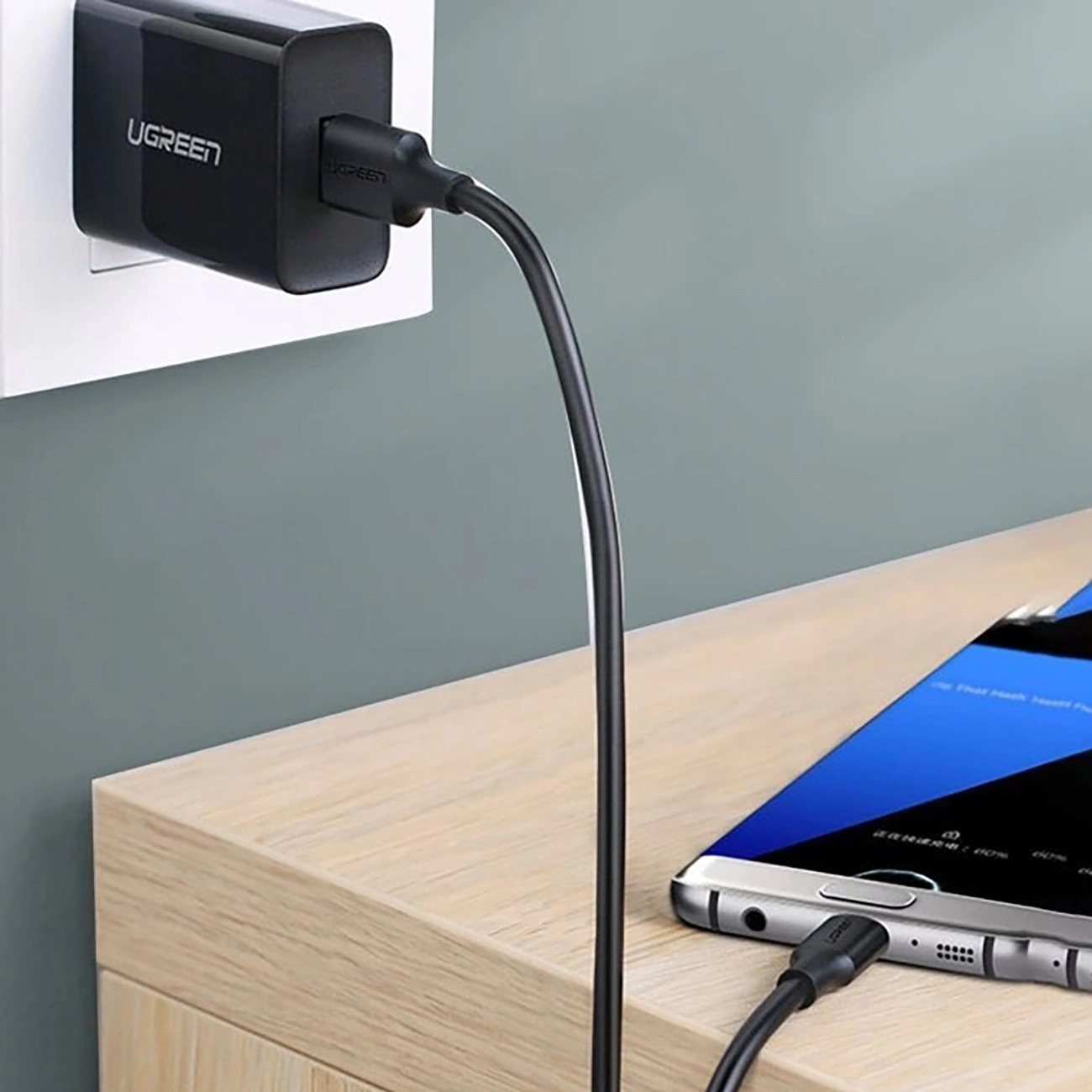 Buy UGREEN 20883 USB 3.0 Type-A Male to USB-C Male Fast Charging Cable (1.5 Meter) 5Gbps SuperSpeed Data Sync Cord & 3A/15W Intelligent Power Delivery for Laptops, Android Smartphones, and Hard Drive Enclosures Online in Pakistan - UGREEN PK