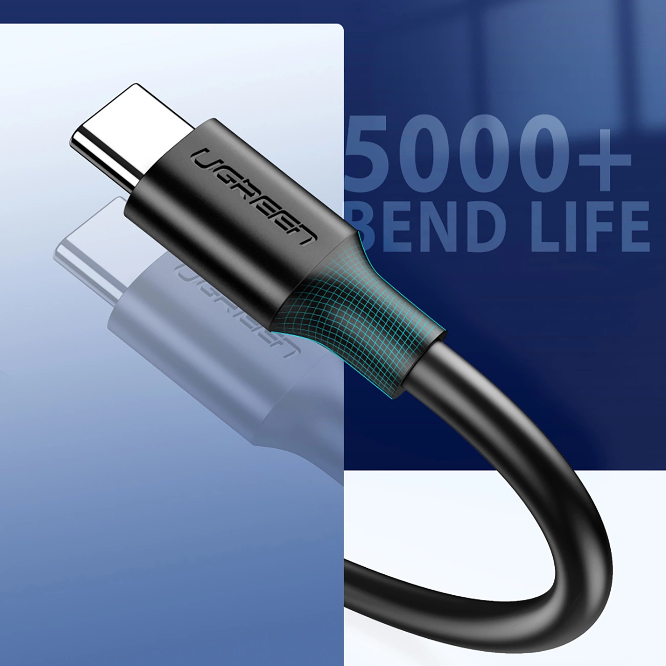 Buy UGREEN 20883 USB 3.0 Type-A Male to USB-C Male Fast Charging Cable (1.5 Meter) 5Gbps SuperSpeed Data Sync Cord & 3A/15W Intelligent Power Delivery for Laptops, Android Smartphones, and Hard Drive Enclosures Online in Pakistan - UGREEN PK