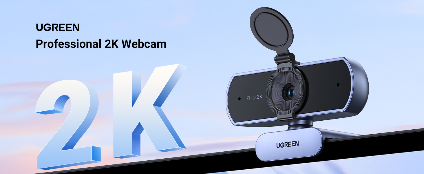UGREEN 25442 2K Webcam Price in Pakistan Buy UGREEN 25442 2K Webcam Full HD 1080P for PC Autofocus Privacy Cover 001 Online in Pakistan - UGREEN PK