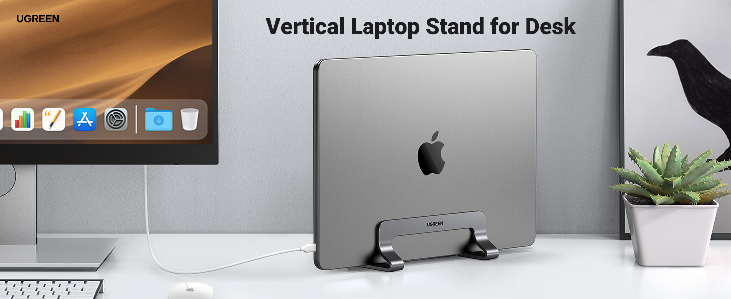 UGREEN 25706 Vertical Laptop Stand Price in Pakistan Buy UGREEN 25706 Vertical Laptop Stand Holder for Desk Compatible with MacBook Pro 001 Online in Pakistan - UGREEN PK