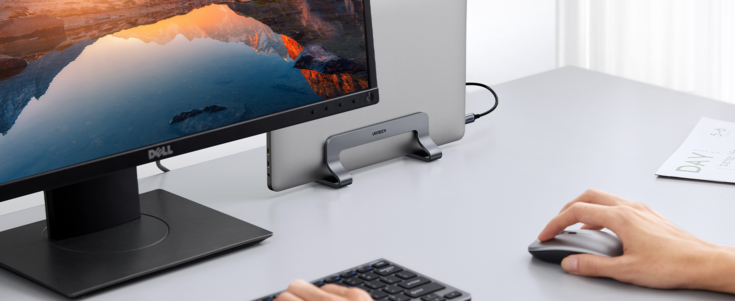 UGREEN 25706 Vertical Laptop Stand Price in Pakistan Buy UGREEN 25706 Vertical Laptop Stand Holder for Desk Compatible with MacBook Pro 006 Online in Pakistan - UGREEN PK