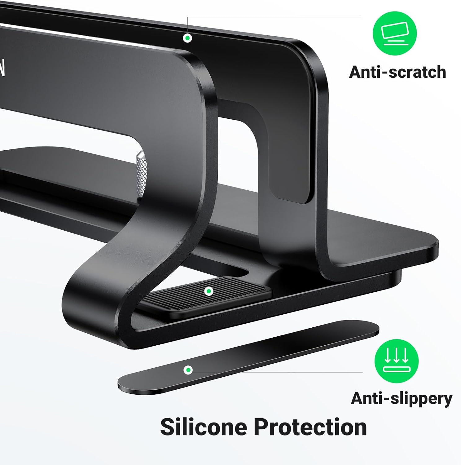 Buy UGREEN 25706 Vertical Laptop Stand Holder for Desk Compatible with MacBook Pro 04 Online in Pakistan - UGREEN PK