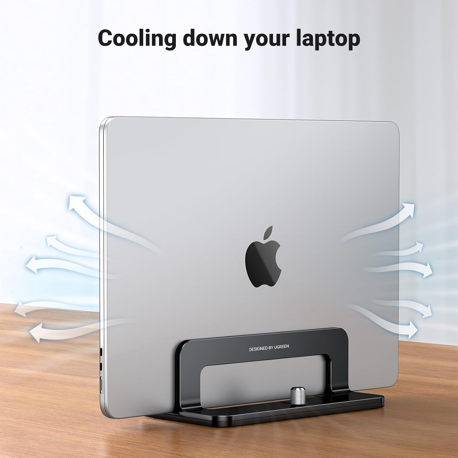 Buy UGREEN 25706 Vertical Laptop Stand Holder for Desk Compatible with MacBook Pro 08 Online in Pakistan - UGREEN PK