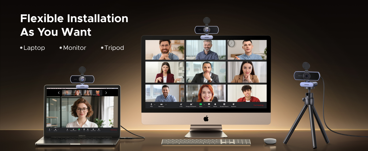 UGREEN 65381 4K Webcam Price in Pakistan Buy UGREEN 65381 4K Webcam for PC Ultra HD Web Camera with Microphone 010 Online in Pakistan - UGREEN PK
