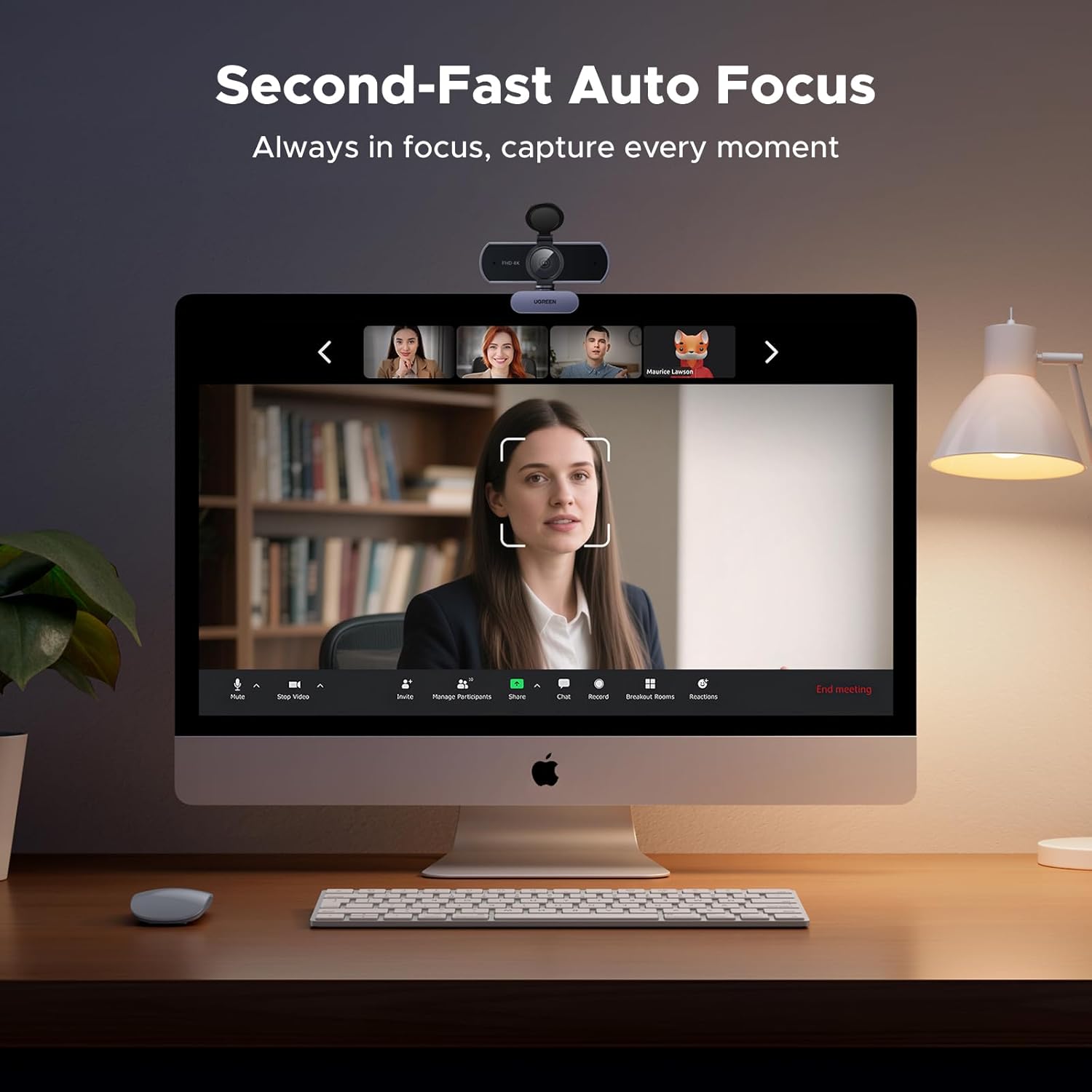 Buy UGREEN 65381 4K Webcam for PC Ultra HD Web Camera with Microphone 05 Online in Pakistan - UGREEN PK