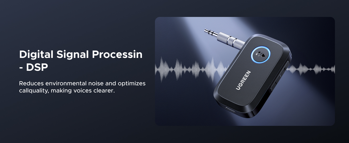 UGREEN 90748 Bluetooth Car Adapter Price in Pakistan Buy UGREEN 90748 Bluetooth 5.4 Car Adapter Hands Free Call & Noise Cancelling 004 Online in Pakistan - UGREEN PK