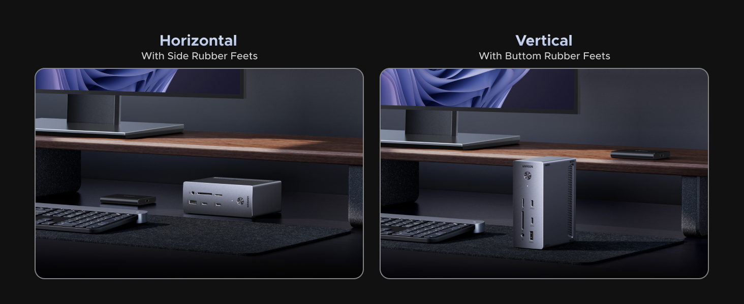 UGREEN 85489 Docking Station Price in Pakistan Buy UGREEN Revodok Pro 14 in 1 Docking Station Triple 4K Monitor 014 Online in Pakistan - UGREEN PK