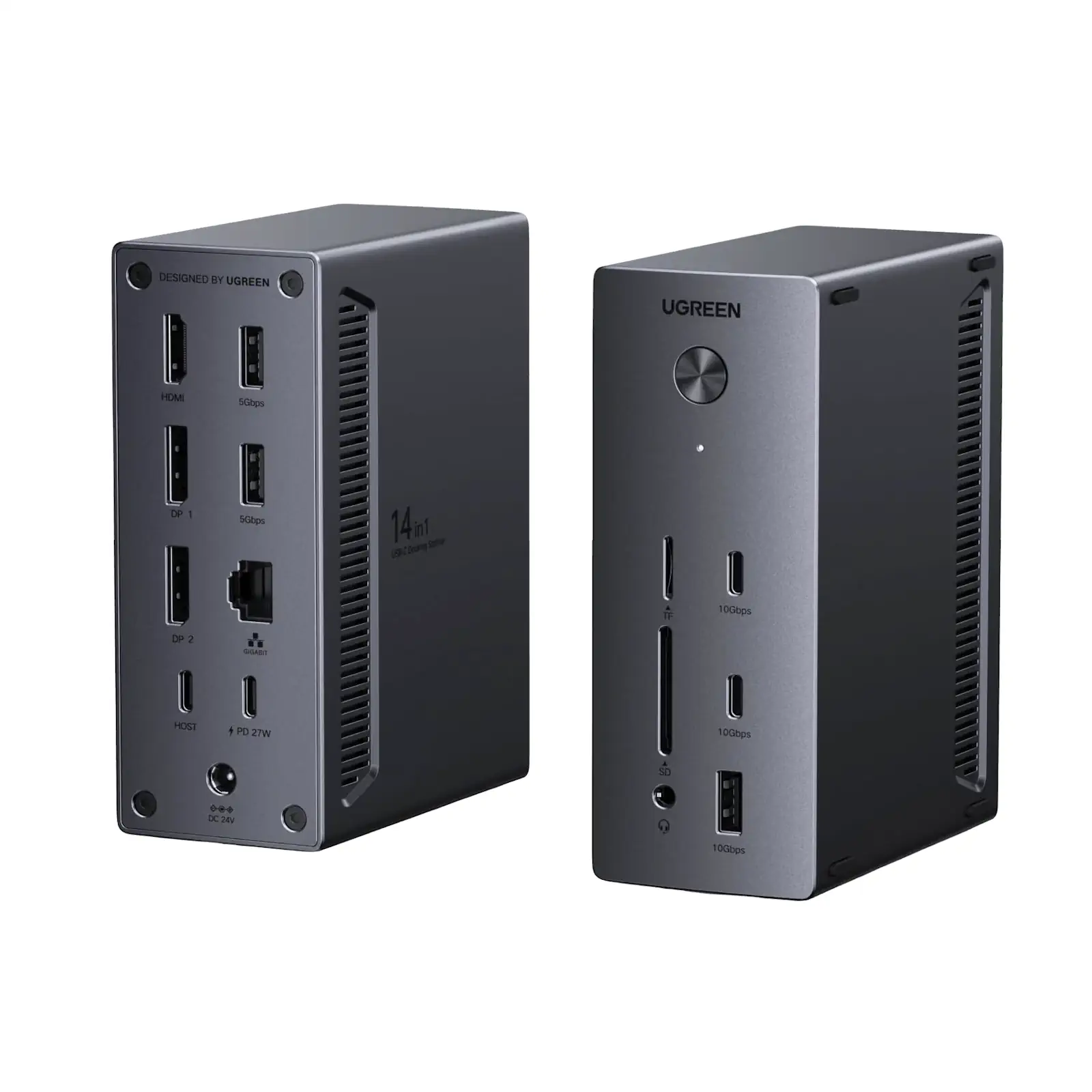 Buy UGREEN Revodok Pro 14 in 1 Docking Station Triple 4K Monitor Online in Pakistan - UGREEN PK