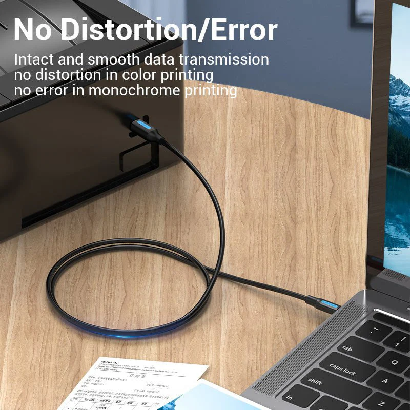 VENTION CQUBH USB-C to USB-B Printer Cable 2 Meter - UGREEN PK