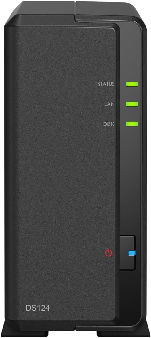 SYNOLOGY DiskStation DS124 1-Bay NAS Cloud Backup - UGREEN PK