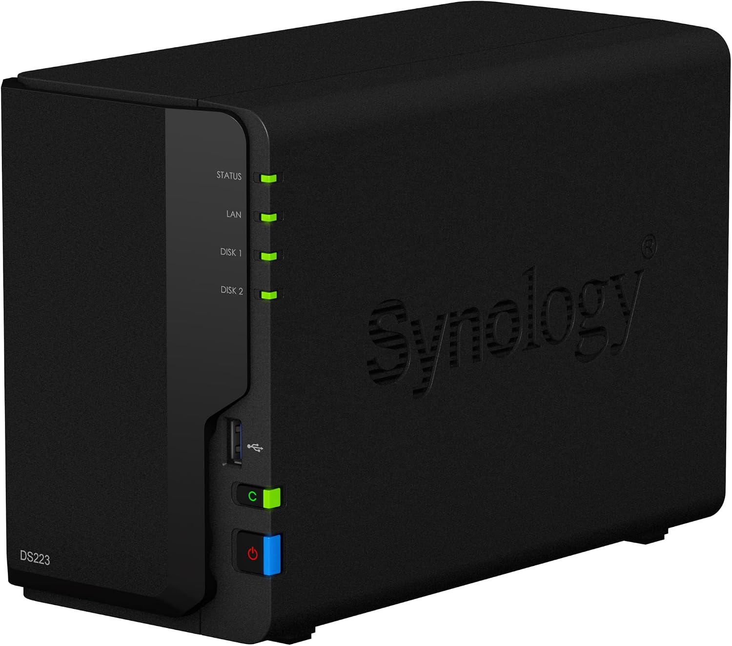 SYNOLOGY DS223 2-Bay NAS Home Office Backup - UGREEN PK