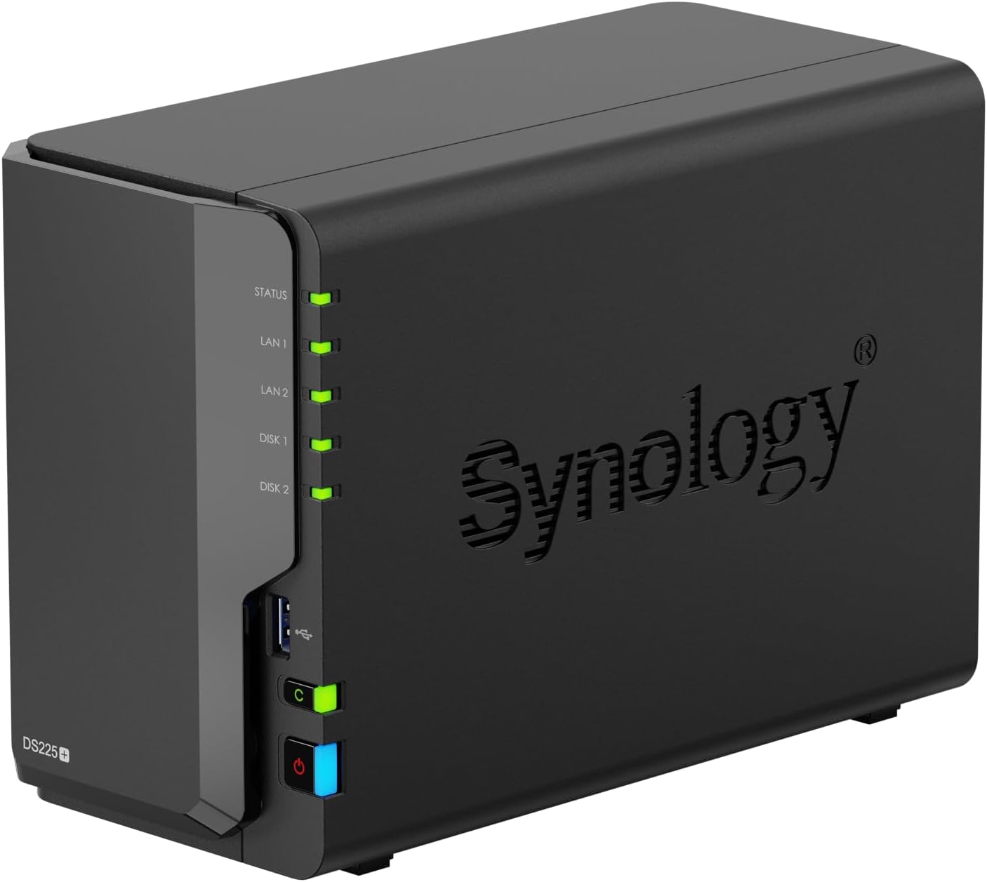 SYNOLOGY DS225+ 2-Bay NAS Plex Media Server - UGREEN PK